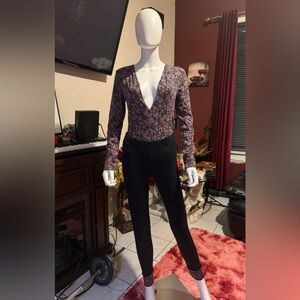 Express One Eleven Floral Bodysuit- NWT Size Medium